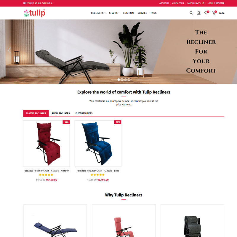  Best Online Furniture Stores Ecommerce Website Development